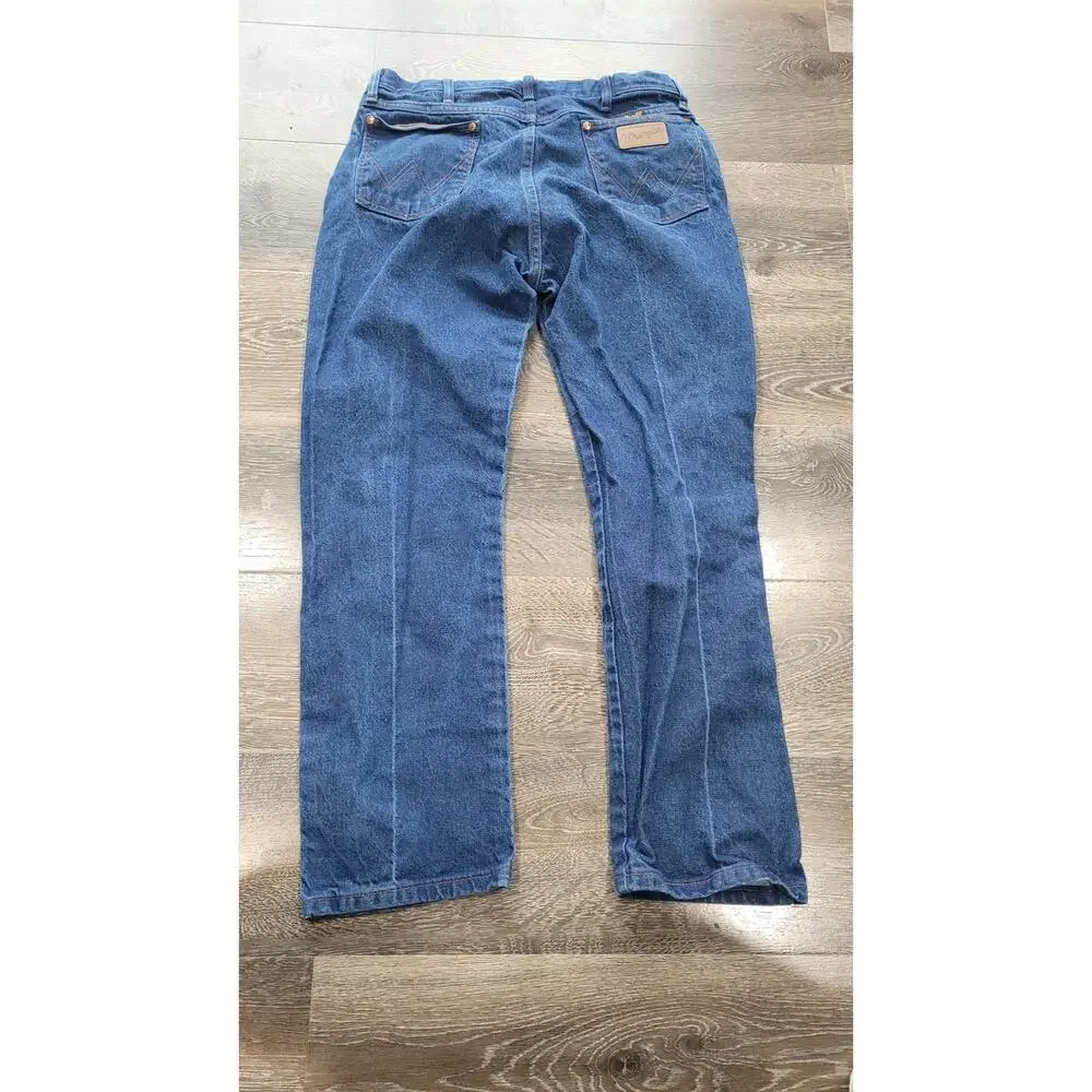 Wrangler Men's Jeans Folded‎ Seam size 36 x 30 #8